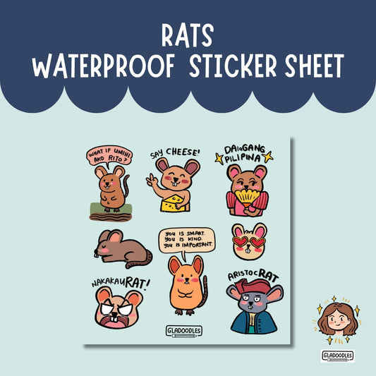 Rats Sticker Sheets