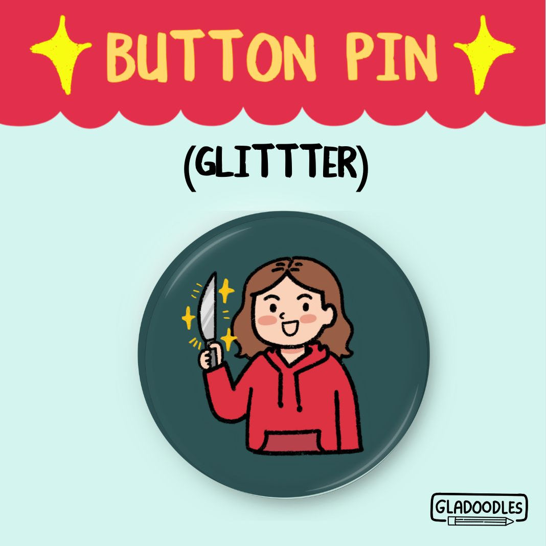 Gladoodles Knife (Glitter) | 1.75 Inches