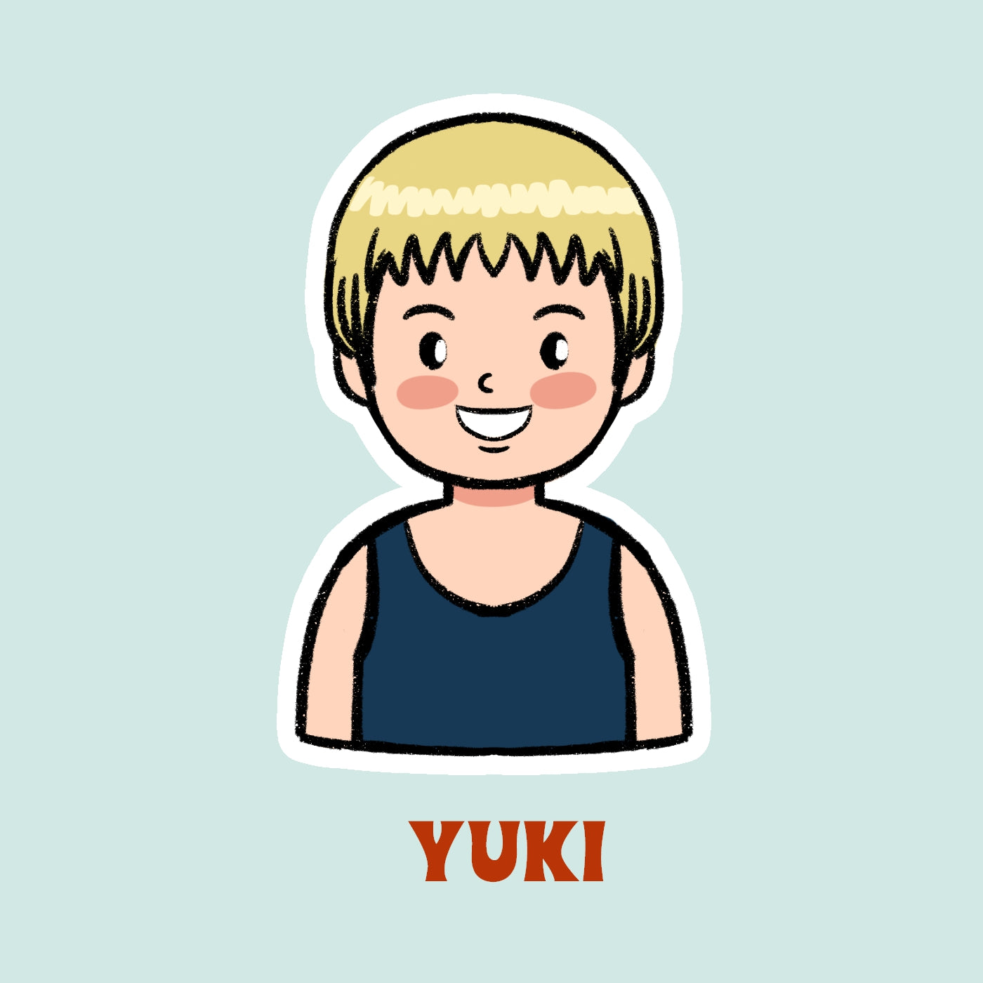 Yamato Nadeshiko Stickers | Anime Fan Art