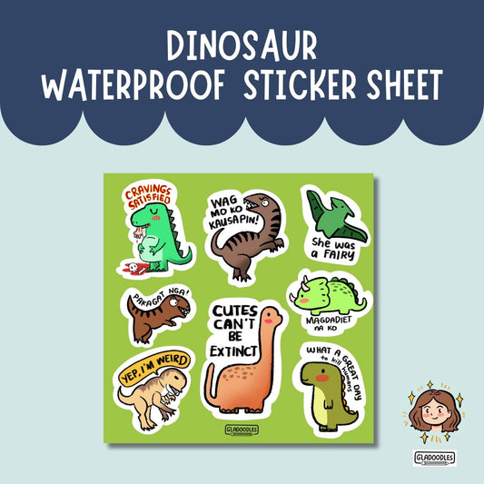 Dinosaur Sticker Sheets