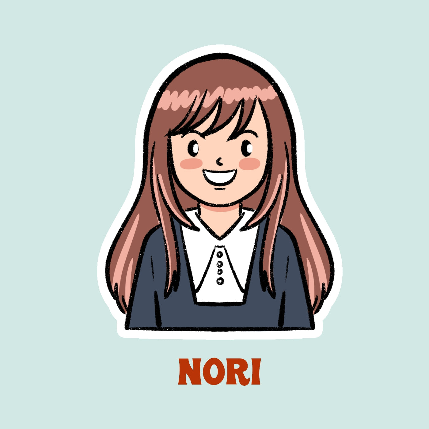 Yamato Nadeshiko Stickers | Anime Fan Art