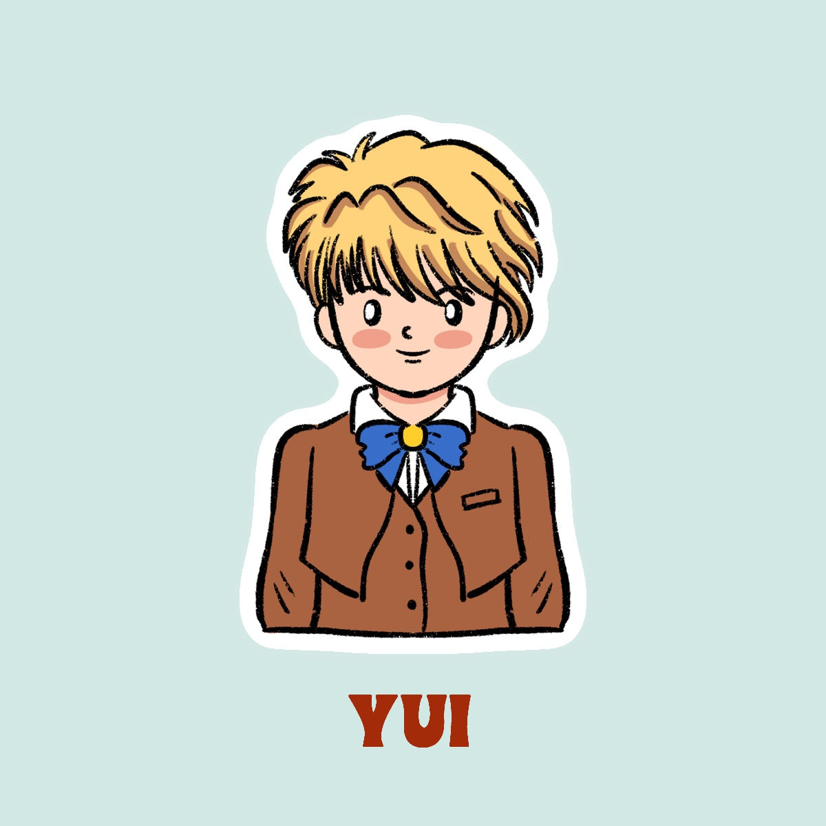 Fushigi Yuugi Stickers | Anime Fan Art