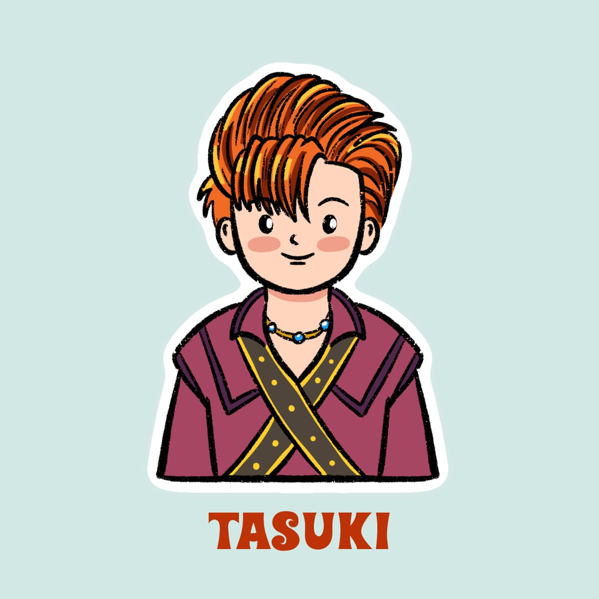 Fushigi Yuugi Stickers | Anime Fan Art