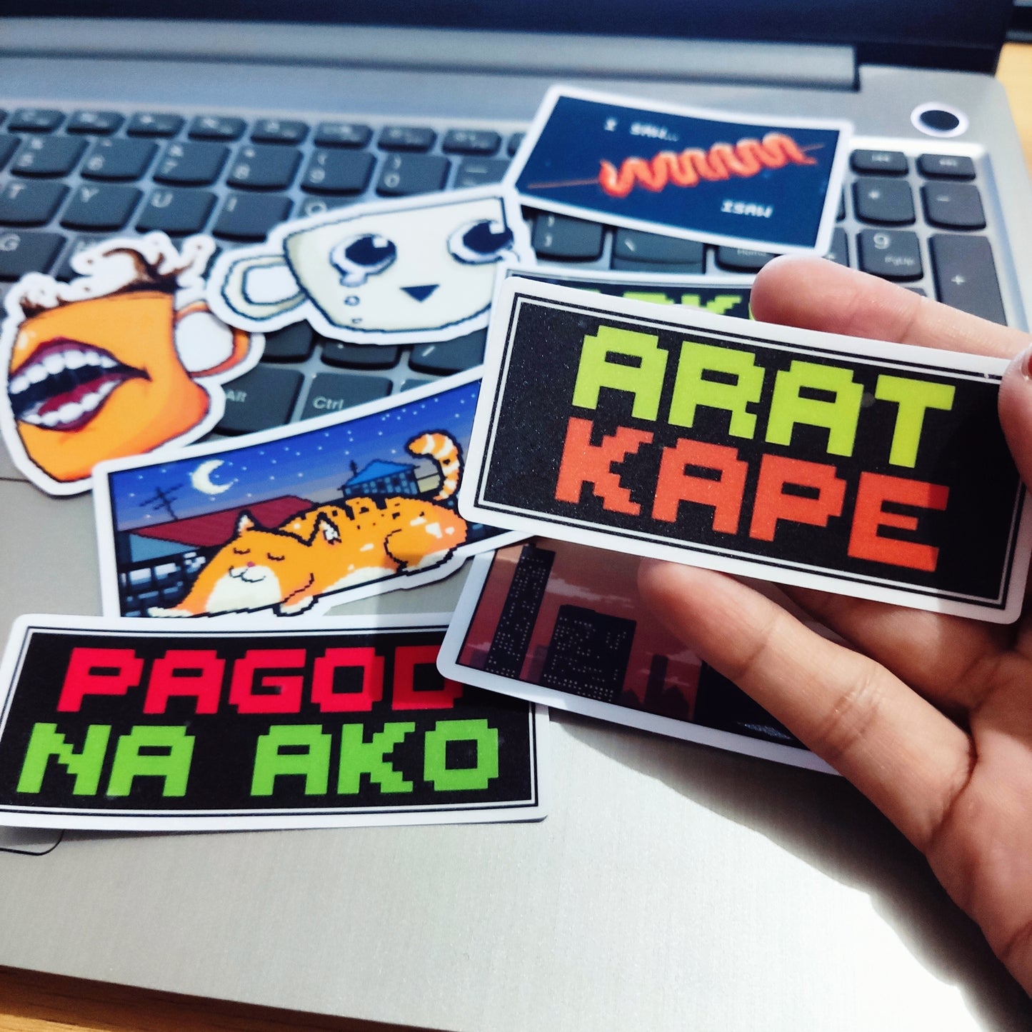 Vinyl Matte Waterproof Stickers | Artwork by Eds