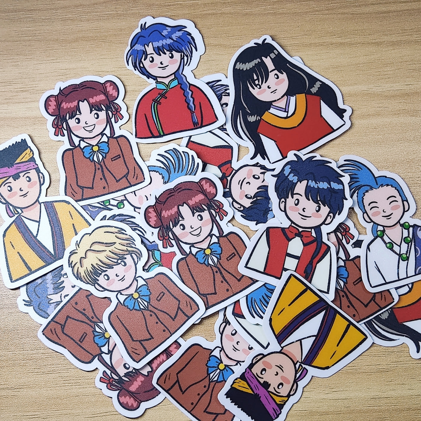 Fushigi Yuugi Stickers | Anime Fan Art