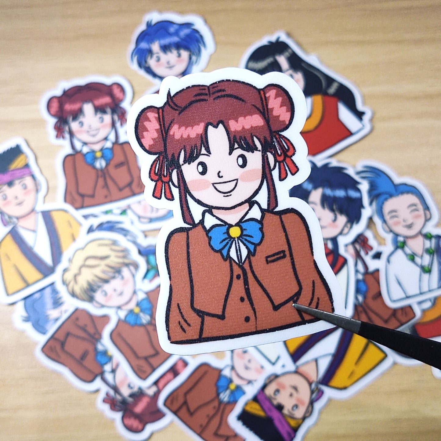 Fushigi Yuugi Stickers | Anime Fan Art