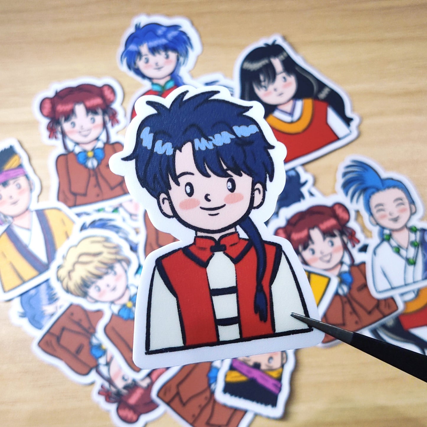 Fushigi Yuugi Stickers | Anime Fan Art
