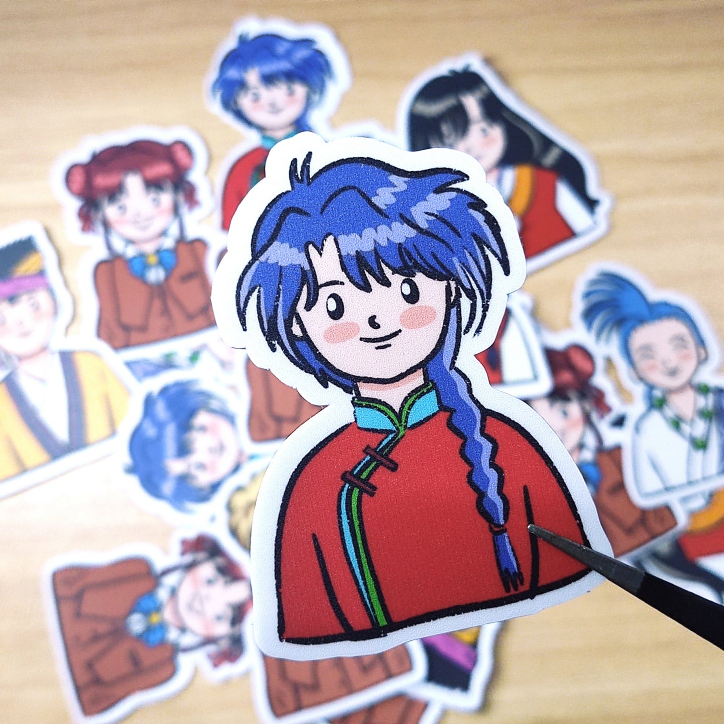 Fushigi Yuugi Stickers | Anime Fan Art