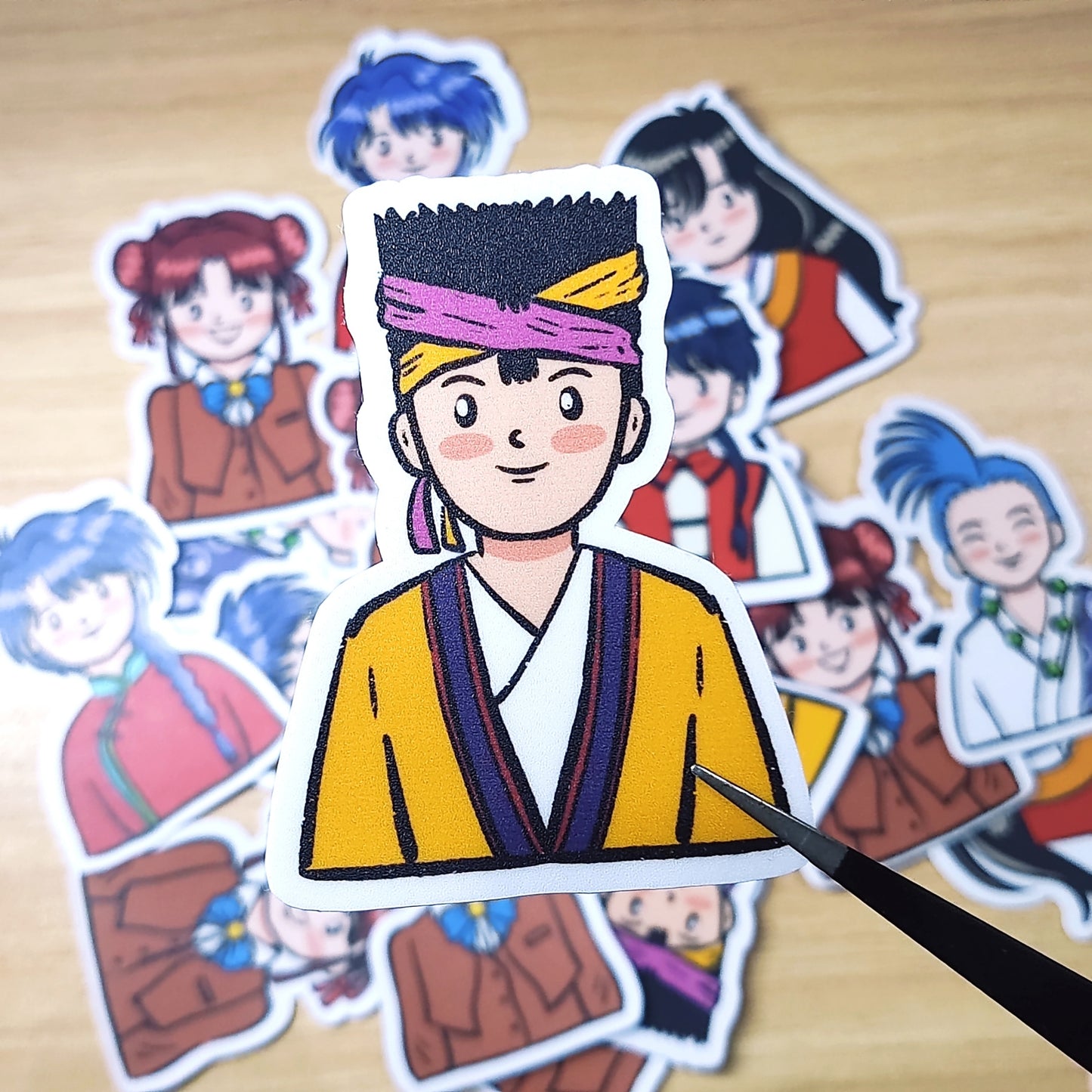 Fushigi Yuugi Stickers | Anime Fan Art