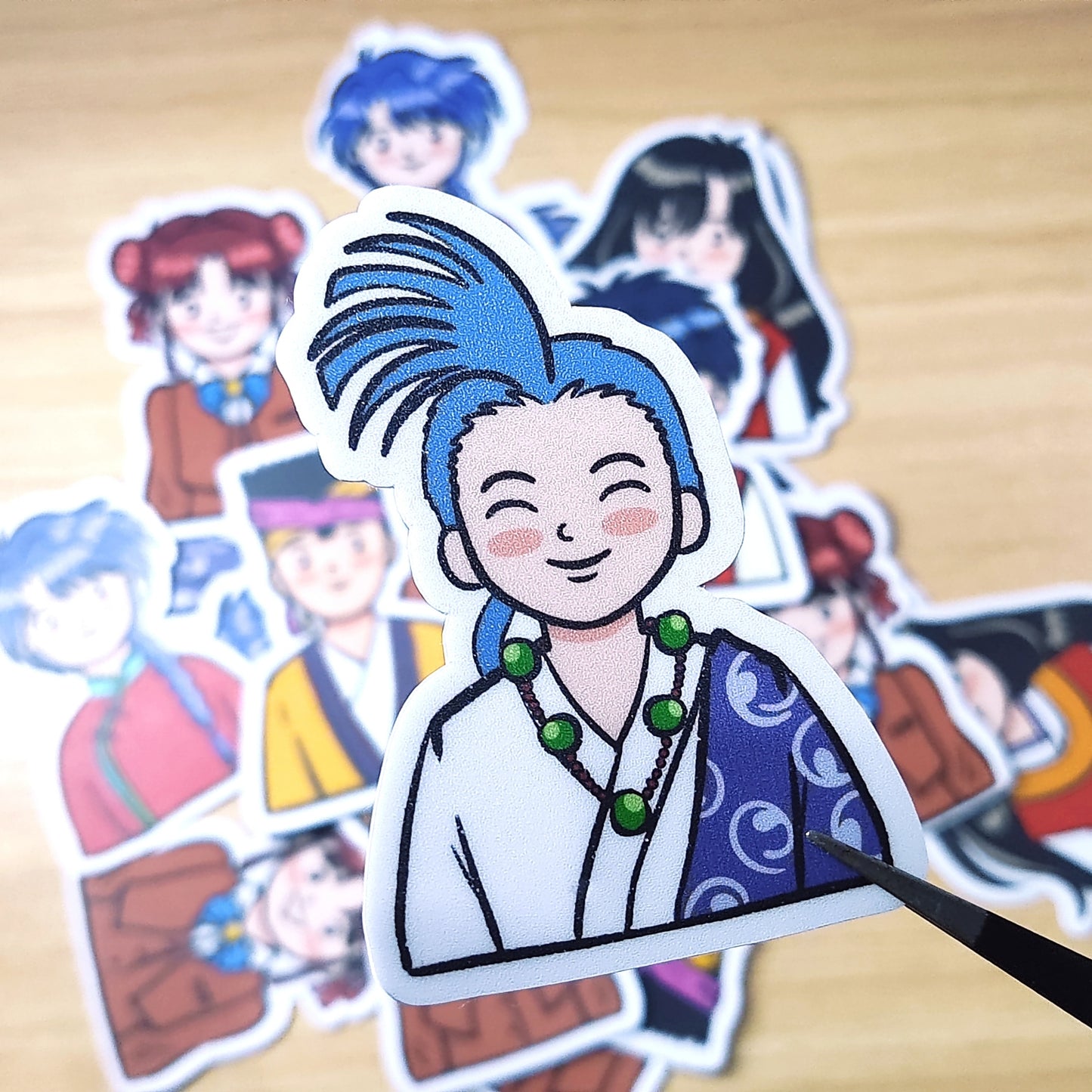 Fushigi Yuugi Stickers | Anime Fan Art