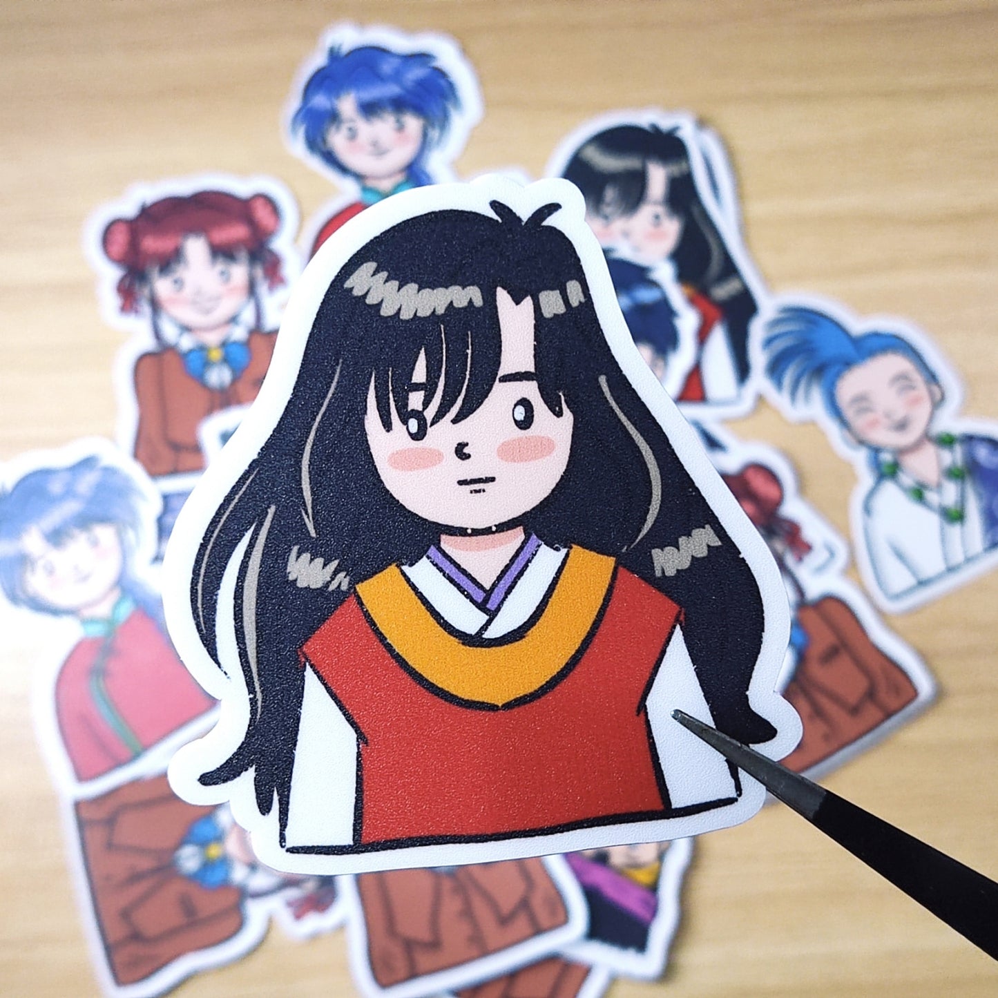Fushigi Yuugi Stickers | Anime Fan Art