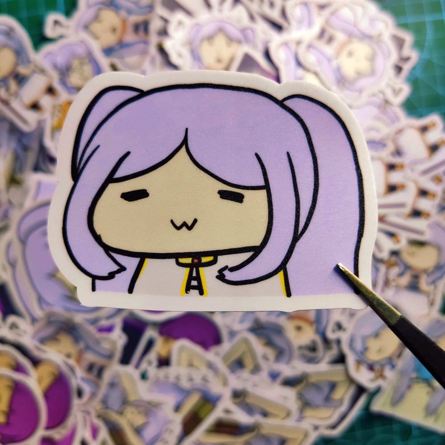 Frieren Stickers | Fan Art by Eds