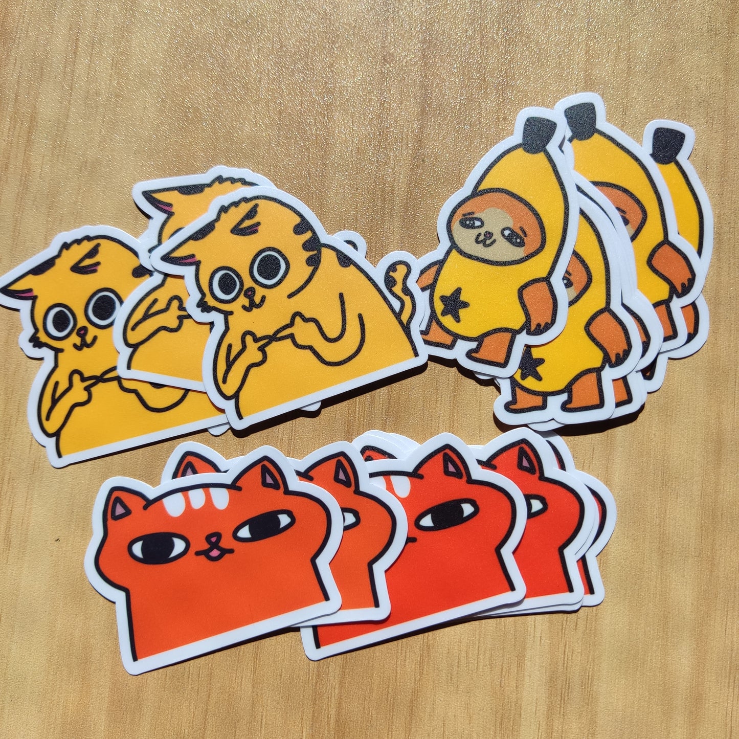 Cats Sticker - Artwork by EDS