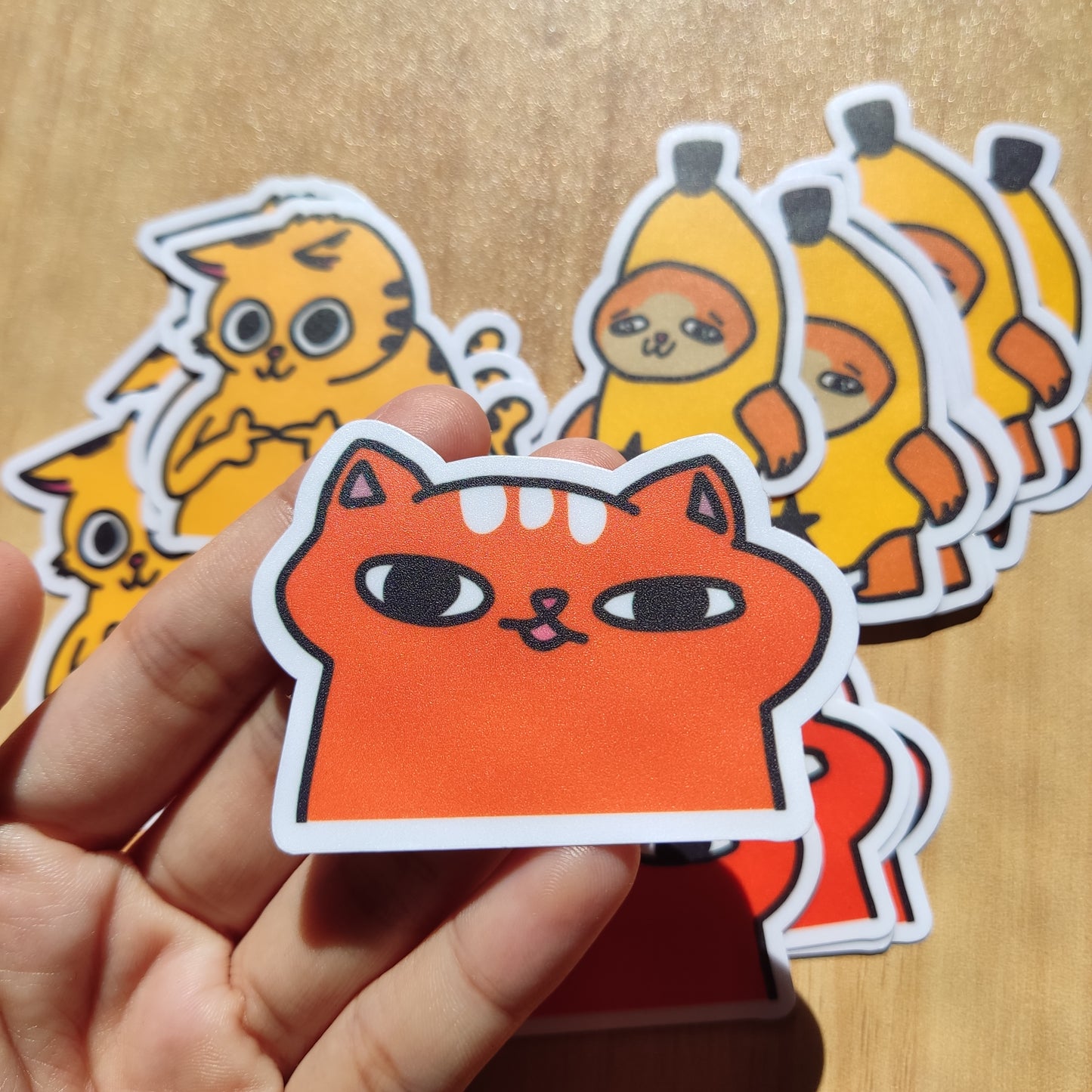 Cats Sticker - Artwork by EDS