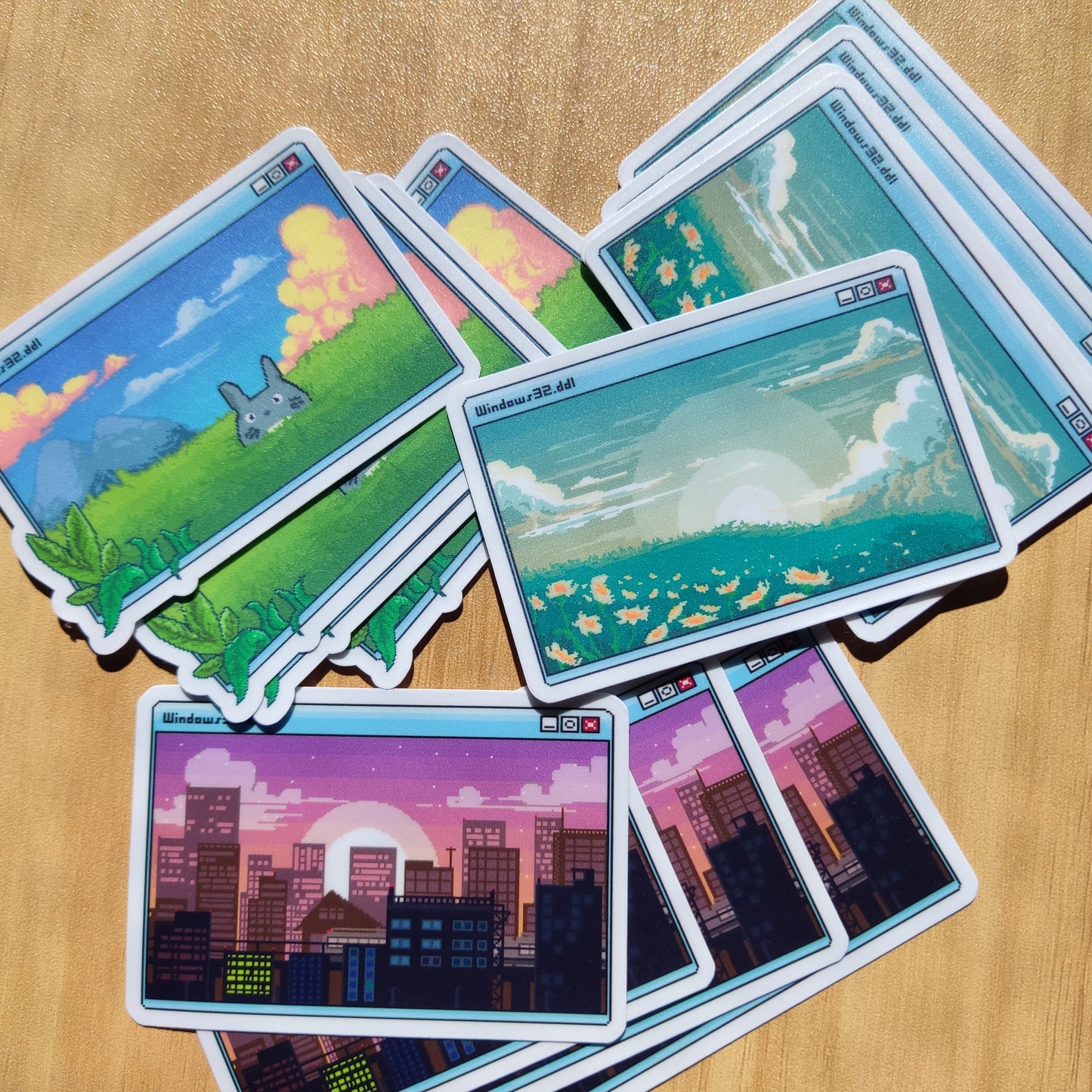 Windows Stickers | Artwork by Eds
