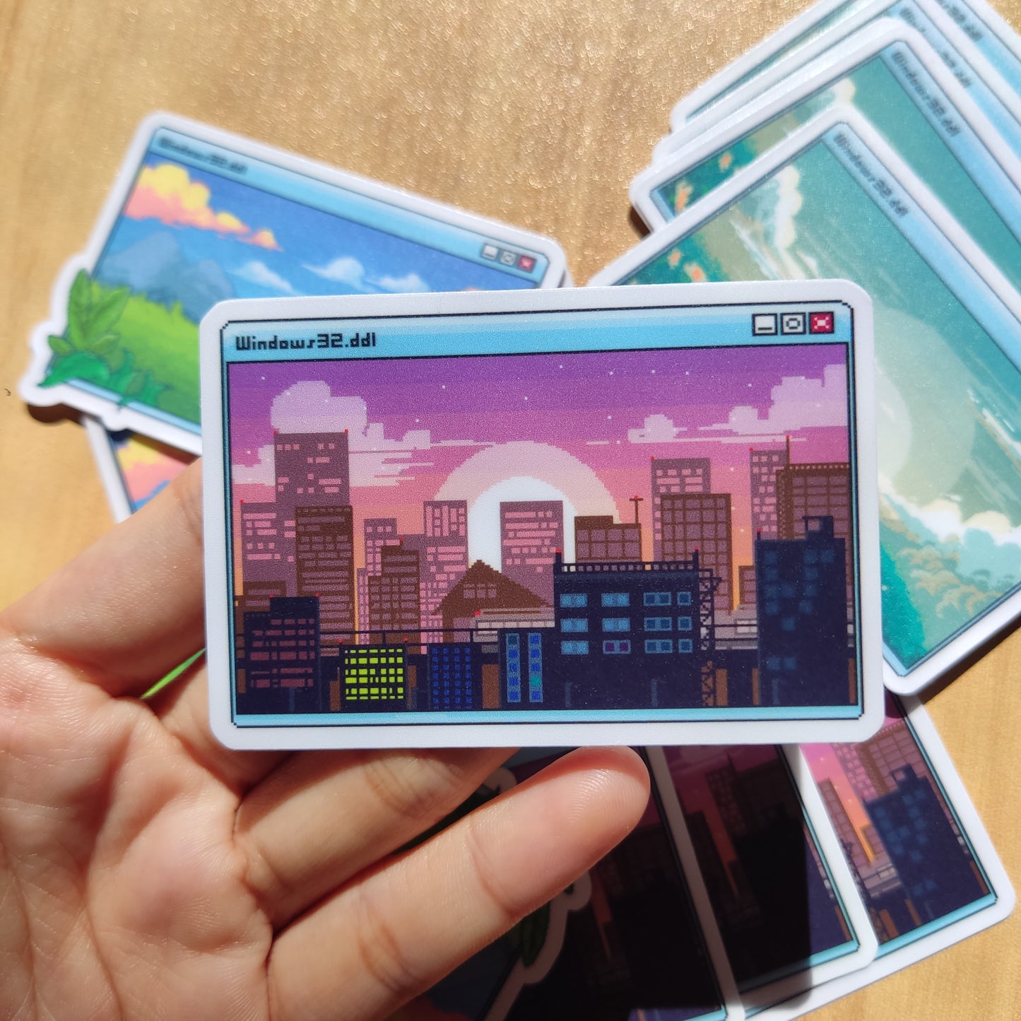 Windows Stickers | Artwork by Eds
