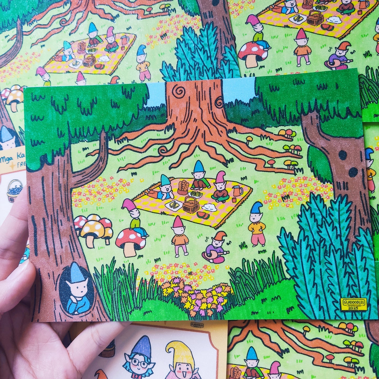 "Mga Kaibigang Dwende" Coloring Book