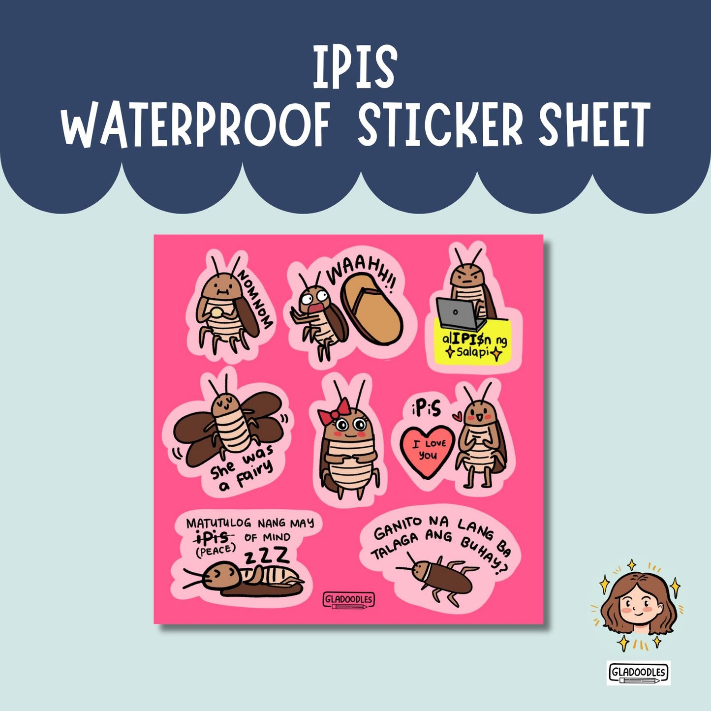 Ipis Sticker Sheets
