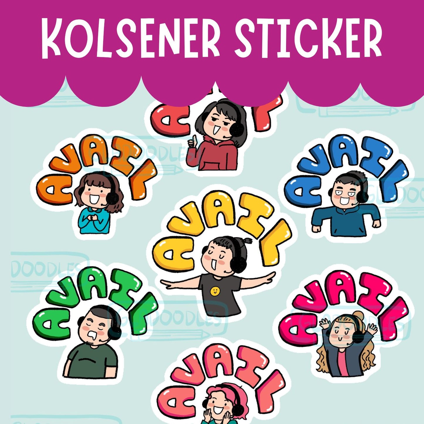 KOLSENER AVAIL STICKER