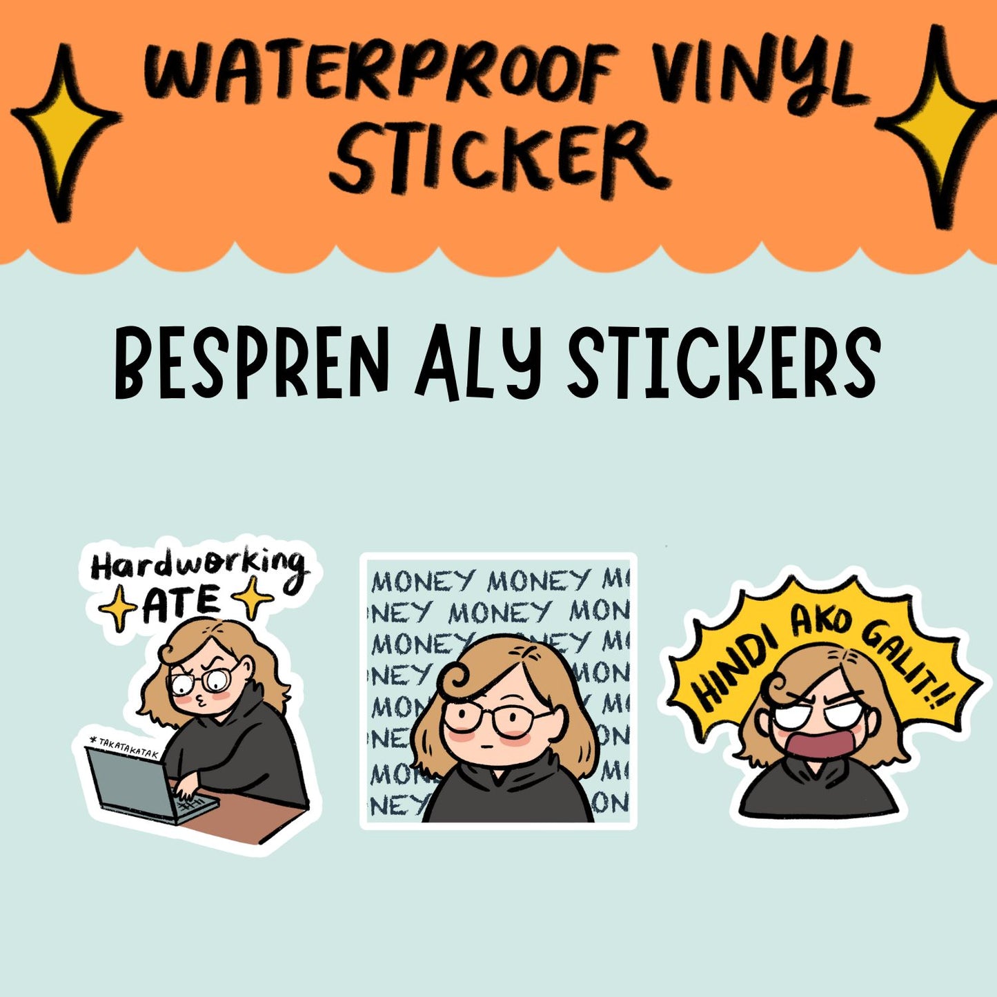 Bespren Aly Stickers