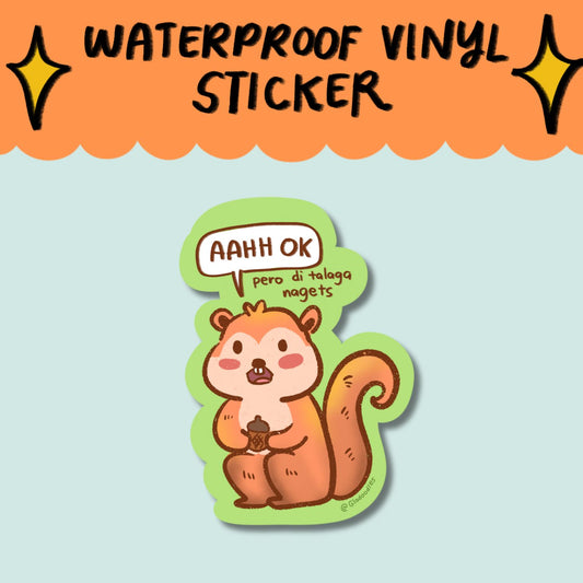 AAHH OK (pero di talaga nagets) Sticker