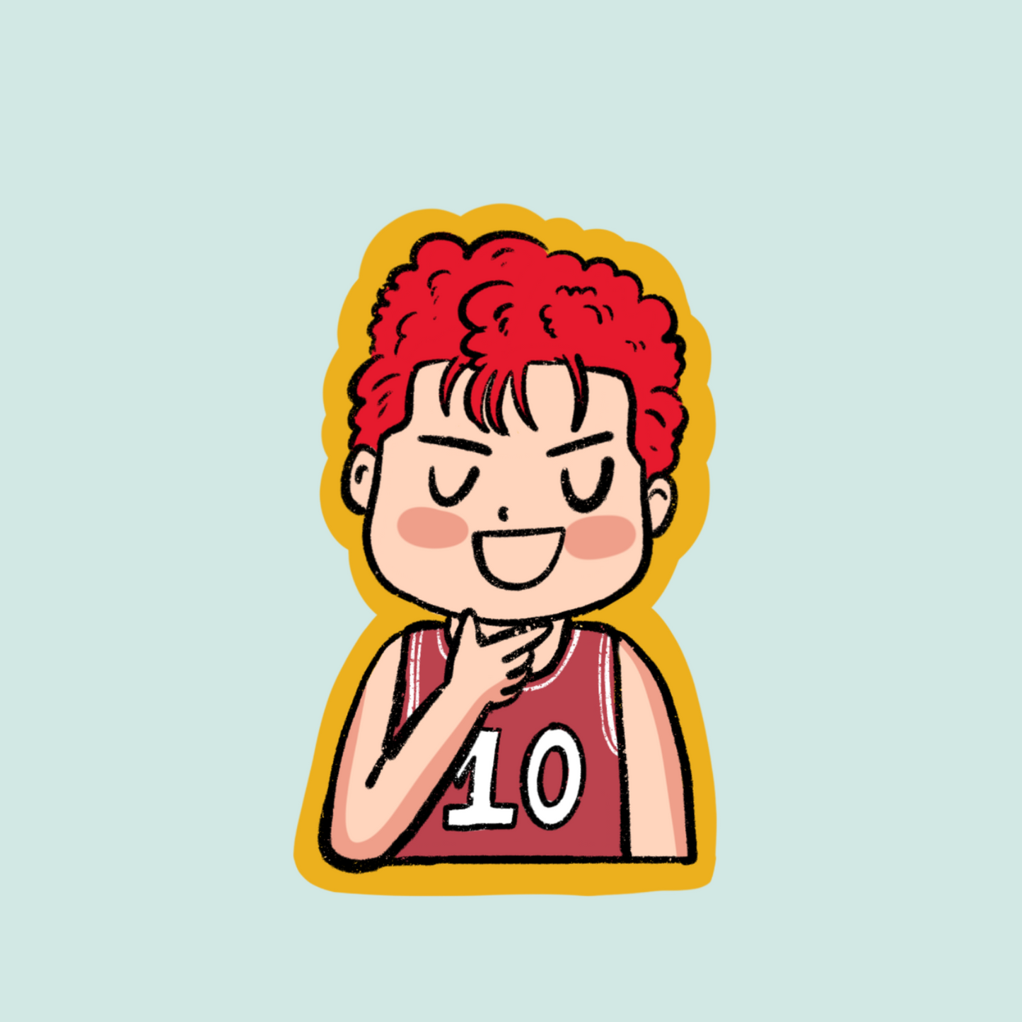 Slam Dunk Stickers | Anime Fan Art
