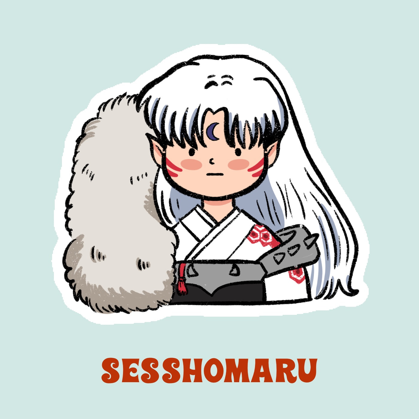 Inuyasha Stickers | Anime Fan Art