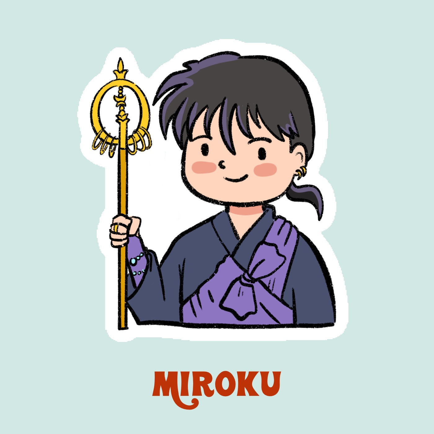 Inuyasha Stickers | Anime Fan Art