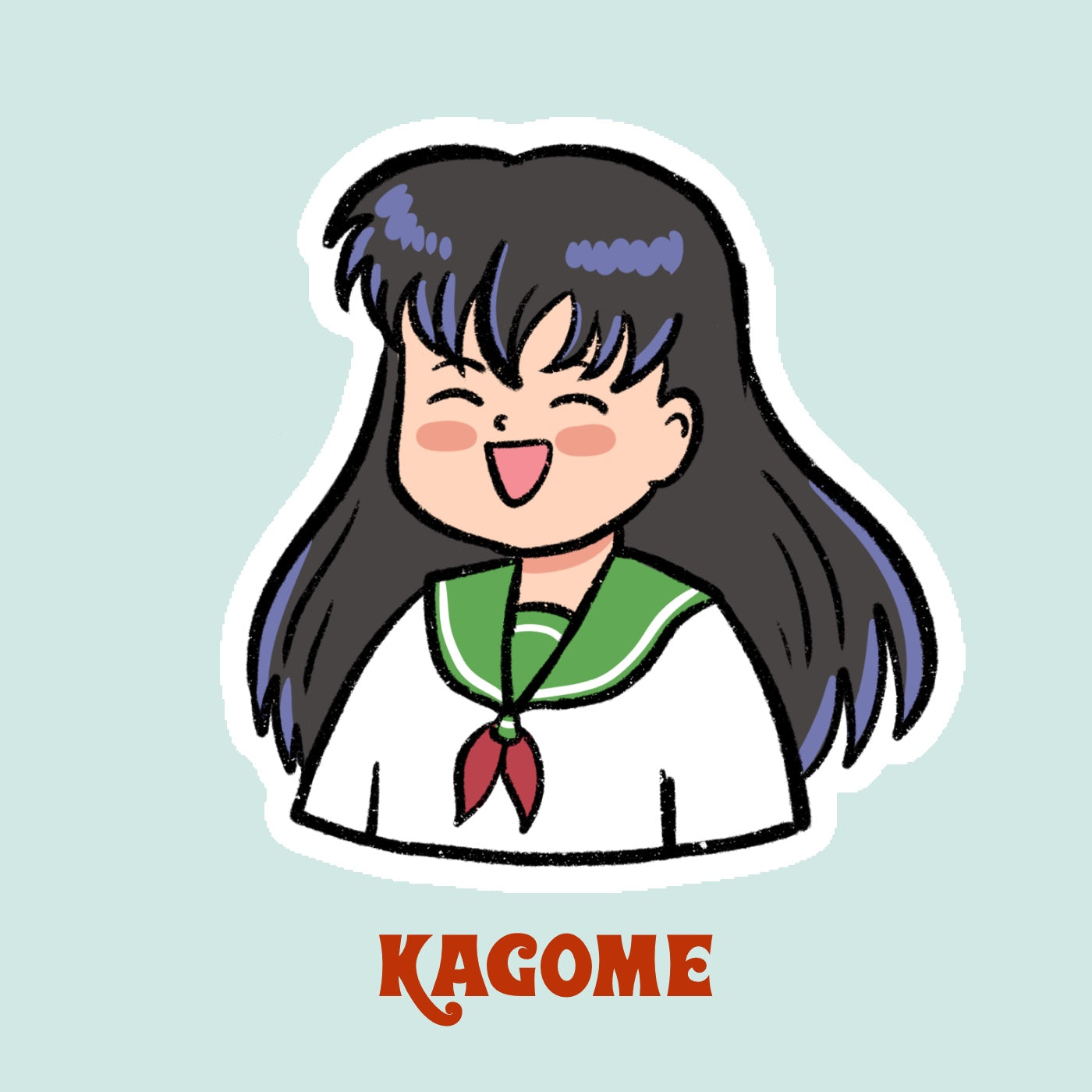 Inuyasha Stickers | Anime Fan Art
