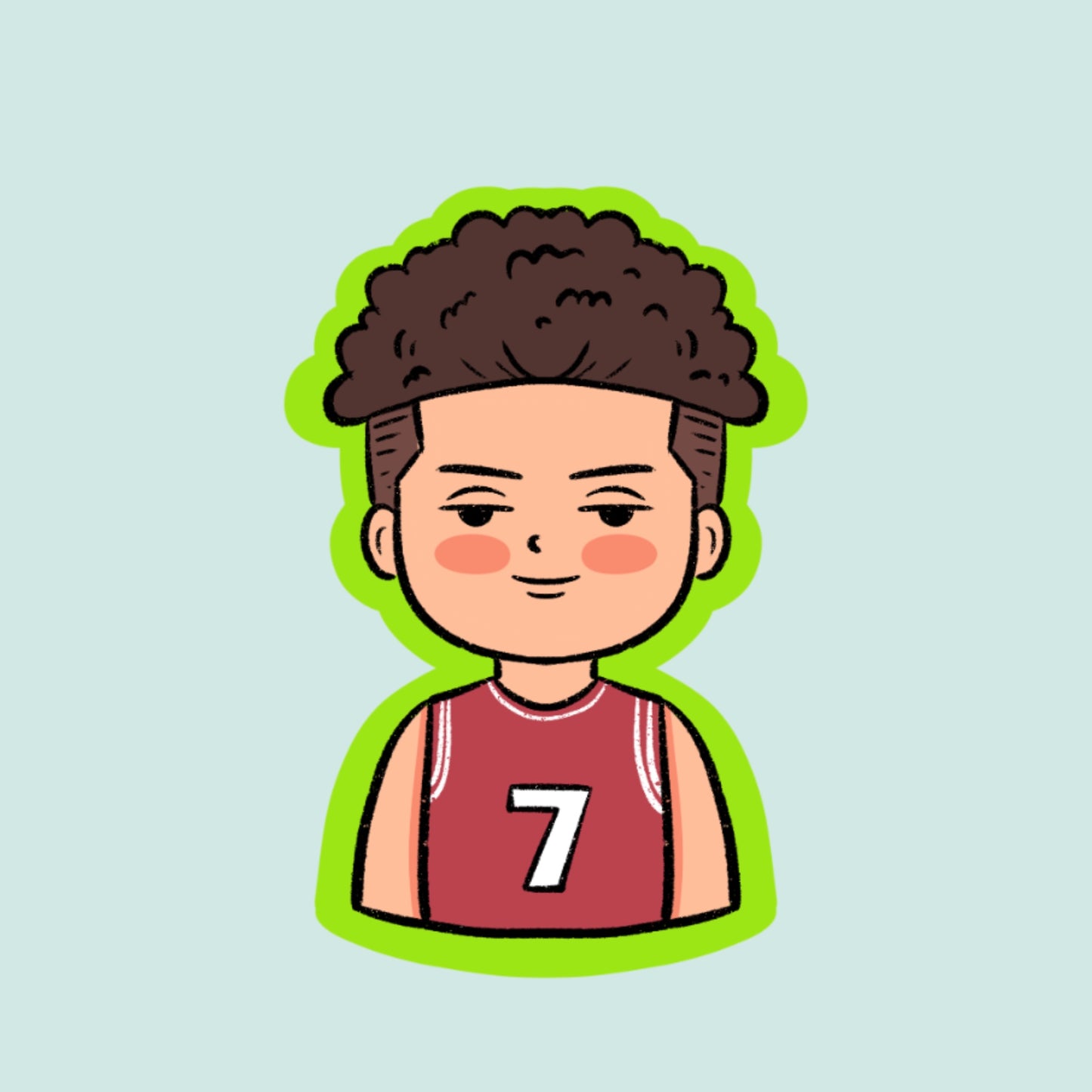 Slam Dunk Stickers | Anime Fan Art