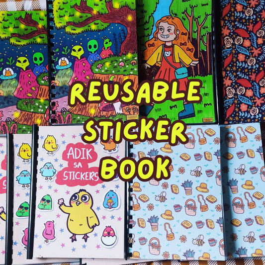 Reusable Sticker Book
